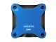 ADATA Externe SSD SD600Q 240 GB, Blau, Stromversorgung: Per