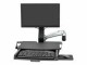 Ergotron StyleView - Sit-Stand Combo Arm with Worksurface