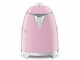 SMEG Wasserkocher 50's Style KLF05PKEU, 0.8 l, Pink, Detailfarbe