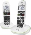 Doro Schnurlostelefon PhoneEasy 110 Duo - weiss