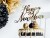 Image 2 Partydeco Kuchen-Topper Happy New Year 1 Stück, Gold, Material