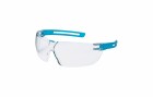 uvex Schutzbrille x-fit, blau, Scheibe: farblos