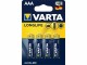 Image 0 Varta Batterie Longlife AAA 4