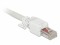 Bild 2 DeLock Stecker RJ45 Cat.6 UTP 2 Stück, Weiss, Kabelschirmung