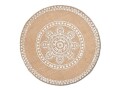 Zeller Present Tischset Mandala natur 38 cm x 0.38 m