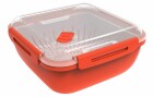 Rotho Mikrowellendose Memory Microwave 1.7 l, Rot, Material