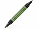 Faber-Castell Tuschestift Pitt Artist Pen Dual Olive, Strichstärke: 0.8