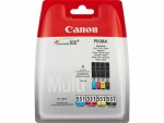 Canon CLI-551 BK/C/M/Y Multipack - 4-pack - 7 ml