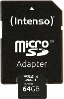 Intenso Micro SDXC Card PRO 64GB 3433490 with adapter