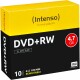 INTENSO   DVD+RW Slim              4.7GB - 4211632   4x                      10 Pcs