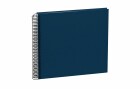 Semikolon Fotoalbum 23 x 24.5 cm Marineblau, 40 cremeweisse
