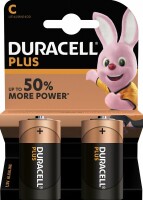 DURACELL  Batterie Plus Power MN1400 C, LR14, 1.5V 2 Stück