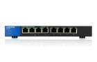 Linksys PoE+ Switch LGS108P-EU 8 Port, SFP Anschlüsse: 0