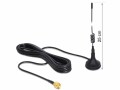 DeLock GSM-Antenne SMA, 0.8-2.1GHz, 25cm SMA 3 dBi Rundstrahl