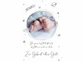 Cart Glückwunschkarte Zur Geburt 12 x