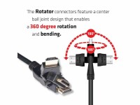 Club3D Club 3D Kabel drehbare Stecker, Kabeltyp: Anschlusskabel