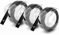 DYMO 3D-Prägeband 9mmx3m S0847730 schwarz 3 Stück, Kein