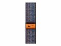 Apple Nike Sport Loop 45 mm Royal/Orange, Farbe: Orange, Blau