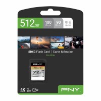 PNY       PNY Pro Elite 512GB SDXC Card P-SD512U3100PRO-GE R100MB/s