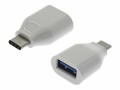 M-CAB USBC - USBA ADAPTER M/F WHITE USB-C PLUG