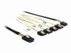 DeLock Reverse SATA Kabel 4xSATA -