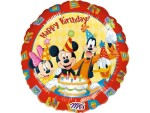 Amscan Folienballon Mickey 45 cm, Packungsgrösse: 1 Stück