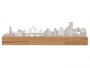 Illurbana Wandleuchte Woody City 182 3000 K, Weiss, Leuchten
