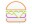 Image 2 Vegas Lights LED Dekolicht Neonschild Hamburger 30 x 29 cm