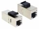 DeLock Keystone-Modul RJ-45 - RJ-45, Cat.5e geschirmt, kompakt