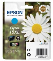 Epson Tintenpatrone 18XL cyan T181240 XP 30/405 450 Seiten