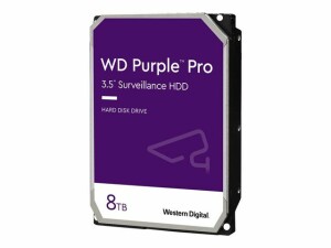 Western Digital Harddisk - WD Purple Pro 3.5" SATA 8 TB