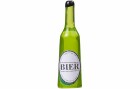 HobbyFun Mini-Utensilien Bierflasche 4 Stück, Detailfarbe: Grün