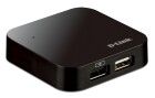 D-Link USB-Hub DUB-H4 V2, Stromversorgung: Externes Netzteil