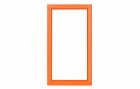2N Montagerahmen Orange, Detailfarbe: Orange, Vandalenschutz