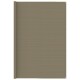 vidaXL , Farbe: Taupe, Material: 100% Hochdichtes Polyethylen (HDPE)