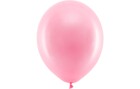 Partydeco Luftballon Uni Rainbow Pastel 10 Stück, Rosa,