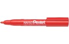 pentel Permanent-Marker Green-Label NN50 Rot, Strichstärke: 1.3