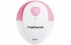 AngelSounds Fetal Doppler JPD-100S, Detailfarbe: Weiss, Rosa