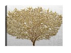 Wallxpert Bild Golden Tree 70 x 100 cm, Motiv