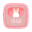 Wecker Billy Limited Edition Design Terrazzo Grenadine, Farbe: Pink, Material: Kunststoff, Breite: 5, Tiefe: 15, Ursprungsland: CN, gtin: 3701613300125