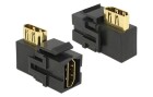 DeLock Keystone-Modul HDMI Typ-A, 90°, SW 90° gewinkelt, Modultyp