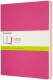 MOLESKINE Notizheft XL        3x 25x19cm - 629698    blanko,kinetischespink,120 S.