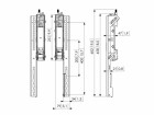 Vogel's Display-Adapterstrips 3D einstellbar PFS 3504